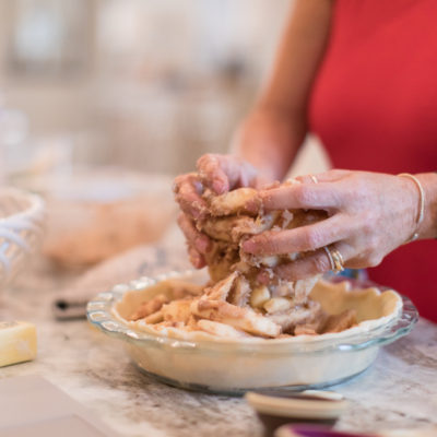 Baking Apple Pie in Gourmet Kitchen, Easy Apple Pie Recipe, Life with Queenie Blog