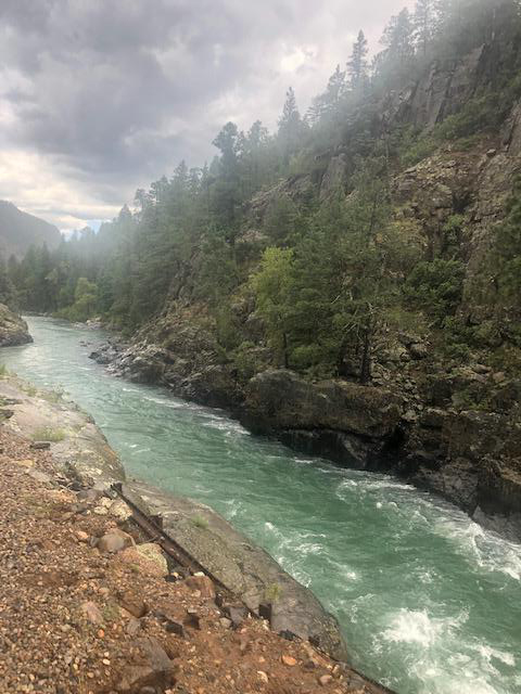 Animas River, Durango Brew Train, Life with Queenie Blog